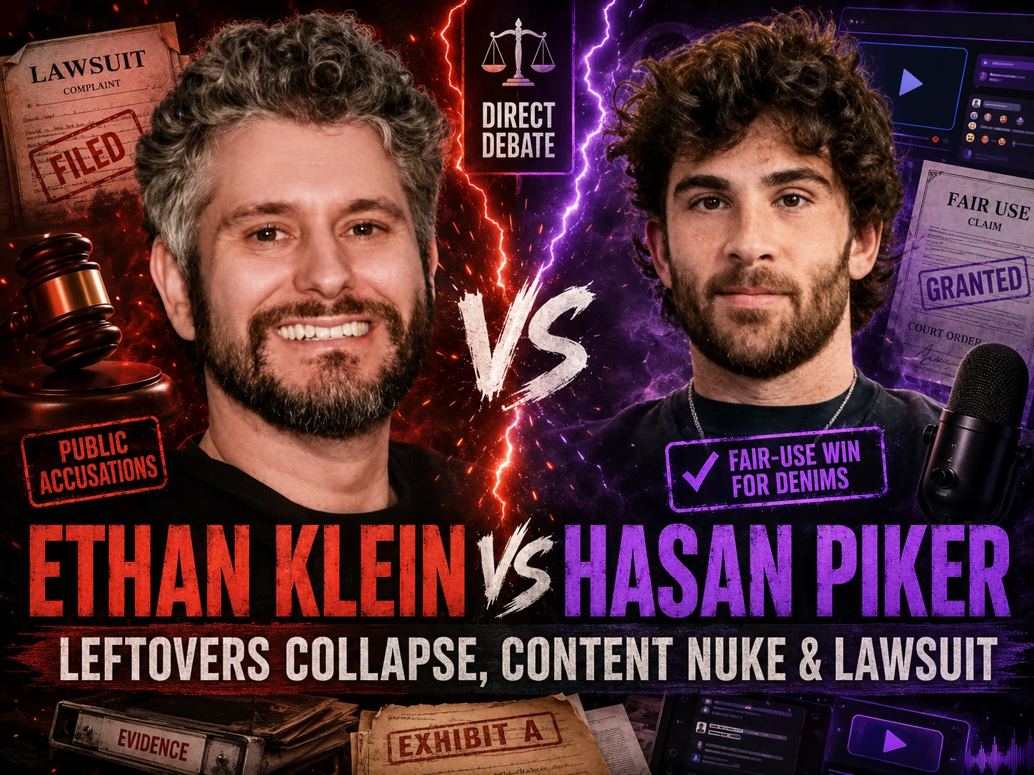 Ethan Klein vs HasanAbi: fallout and reaction-stream lawsuits